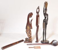 LARGE COLLECTION OF AFRICAN & ORIENTAL ITEMS