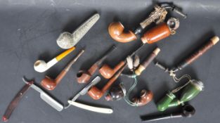 COLLECTION OF VINTAGE 20TH CENTURY PIPES