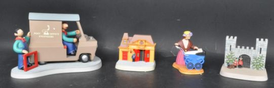 CAMBERWICK GREEN – ROBERT HARROP – X4 FIGURINES / STATUES