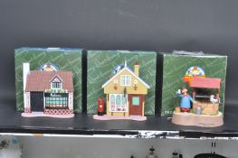 CAMBERWICK GREEN – ROBERT HARROP – X3 FIGURINES / STATUES