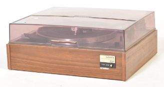 RETRO SONY 230 STEREO TURNTABLE RECORD PLAYER