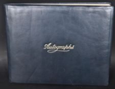 AUTOGRAPHS - ALBUM TO INCLUDE TOMMY TRINDER, ARTHUR ASKEY ETC