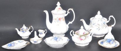20TH CENTURY ROYAL ALBERT BONE CHINA PORCELAIN