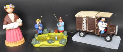 CAMBERWICK GREEN – ROBERT HARROP – X3 FIGURINES / STATUES