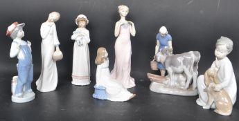 SPANISH & DANISH PORCELAIN FIGURES - LLADRO & BING & GRONDAHL