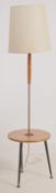 RETRO 1960S STANDARD LAMP WITH INCORPORATED TABLE