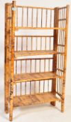 EARLY 20TH CENTURY AESTHETIC MOVEMENT BAMBOO SHELVES