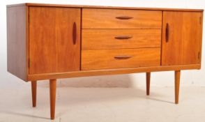 MID CENTURY 1960'S TEAK WOOD SIDEBOARD CREDENZA