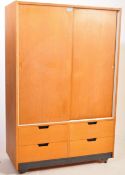 RETRO 1950S - 1960S TALL BOY - BACHELOR OAK WARDROBE
