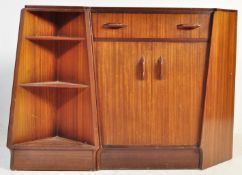 VICTOR B WILKINS G PLAN - BRANDON - RETRO CORNER UNIT AND SHELVES