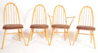 ERCOL - LUCIEN ERCOLANI - QUAKER DINING CHAIRS