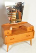 G PLAN - BRANDON RANGE - MID CENTURY LIGHT OAK DRESSING TABLE