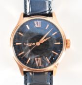 AN EARNSHAW AUTOMATIC 1805 GENTLEMAN'S SKELETON WRIST WATCH