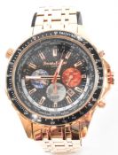 SWAN & EDGAR LIMITED EDITION WORLD TIMER WRISTWATCH