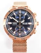 VOSTOK EUROPE ALMAZ SPACE STATION 200M WRISTWATCH