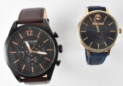 A TIMBERLAND & KENNETH COLE GENTLEMAN'S WRIST WATCH
