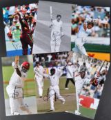 INTERNATIONAL CRICKET - SIR IAN BOTHAM - ENGLAND & BRIAN LARA - WEST INDIES - AUTOGRAPHS