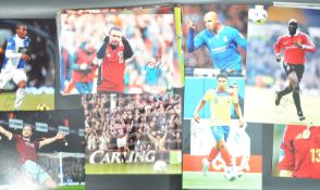 LARGE COLLECTION OF 70+ FOOTBALL AUTOGRAPHS