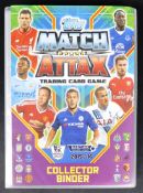 TOPPS MATCH ATTAX TRADING CARD GAME COLLECTOR BINDER 2015/16