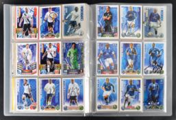 COLLECTION OF SIGNED FOOTBALL TRADING CARDS