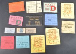 QUANTITY OF 1960S & 1970S BRISTOL CITY FOOTBALL TICKETS