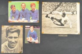 RAY WILSON (1934-PRESENT) & ALAN BALL (1945-2007) - EVERTON AUTOGRAPHs