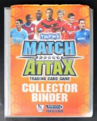 TOPPS MATCH ATTAX TRADING CARD GAME COLLECTOR BINDER 2009/10