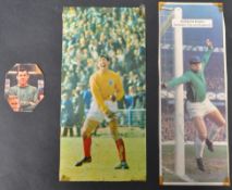 GORDON BANKS(1937-2019) - X3 AUTOGRAPHS