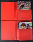 TWO FOLDERS OF FOOTBALL PROGRAMMES FROM BRISTOL CITY FC OF LOCAL BRISTOL INTEREST