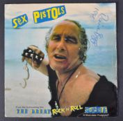 GREAT TRAIN ROBBERY - RONNIE BIGGS - SEX PISTOLS SIGNED RECORD