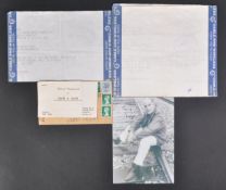GREAT TRAIN ROBBERY - RONNIE BIGGS CORRESPONDENCE