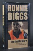 GREAT TRAIN ROBBERY - RONNIE BIGGS THE INSIDE STORY SIGNED