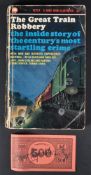 THE GREAT TRAIN ROBBERY - CORGI SIGNED BOOK & MONOPOLY NOTE