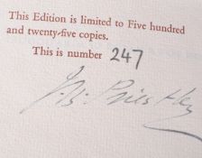 THE TOWN MAJOR OF MIRAUCOURT - J.B PRIESTLEY - 1930 (SIGNED)