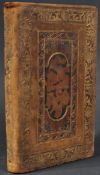 HAND WRITTEN CHESS BOOK - EARLY GEORGIAN - FROM THE LIBRARY OF J. W. RIMINGTON WILSON