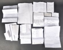 DOCTOR WHO - AUTOGRAPHS & LETTERS - LARGE COLLECTION