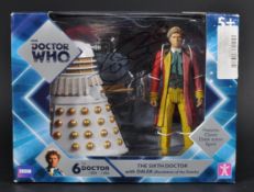 DOCTOR WHO - CHARACTER - COLIN BAKER SIGNED ACTION FIGURE