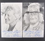 DOCTOR WHO - JON PERTWEE - AUTOGRAPHED PHOTOGRAPHS