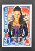 DOCTOR WHO - HELEN MCCRORY (1968-2021) - SIGNED TRADING CARD