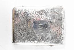 1920S SILVER HALLMARKED CIGARETTE CASE