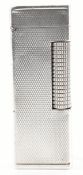 A 1960S HALLMARKED SILVER DUNHILL LIGHTER
