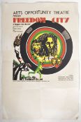 SCARCE REGGAE MUSICAL THEATRE POSTER
