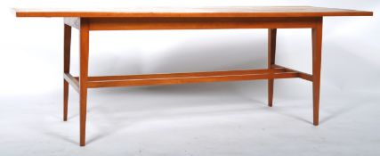 MID CENTURY RETRO LARGE LONG JOHN TEAK COFFEE TABLE
