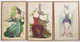 AFTER BJORN WIINBLAD - COLLECTION OF THREE DANISH PRINTS