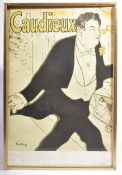 AFTER TOULOUSE LAUTREC - CAUDIEUX - LIMITED EDITION PRINT
