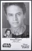 ESTATE OF JEREMY BULLOCH - STAR WARS - DANIEL LOGAN AUTOGRAPH