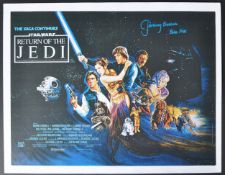 ESTATE OF JEREMY BULLOCH - STAR WARS - ROTJ SIGNED POSTER