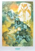 ESTATE OF JEREMY BULLOCH - STAR WARS - DAVE DORMAN ARTWORK
