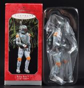 ESTATE OF JEREMY BULLOCH - STAR WARS - BOBA FETT CHRISTMAS DECORATION