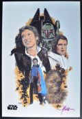 ESTATE OF JEREMY BULLOCH - STAR WARS - ARTWORK